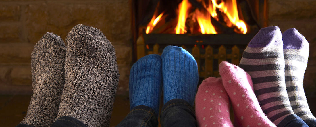 Socks by the fire