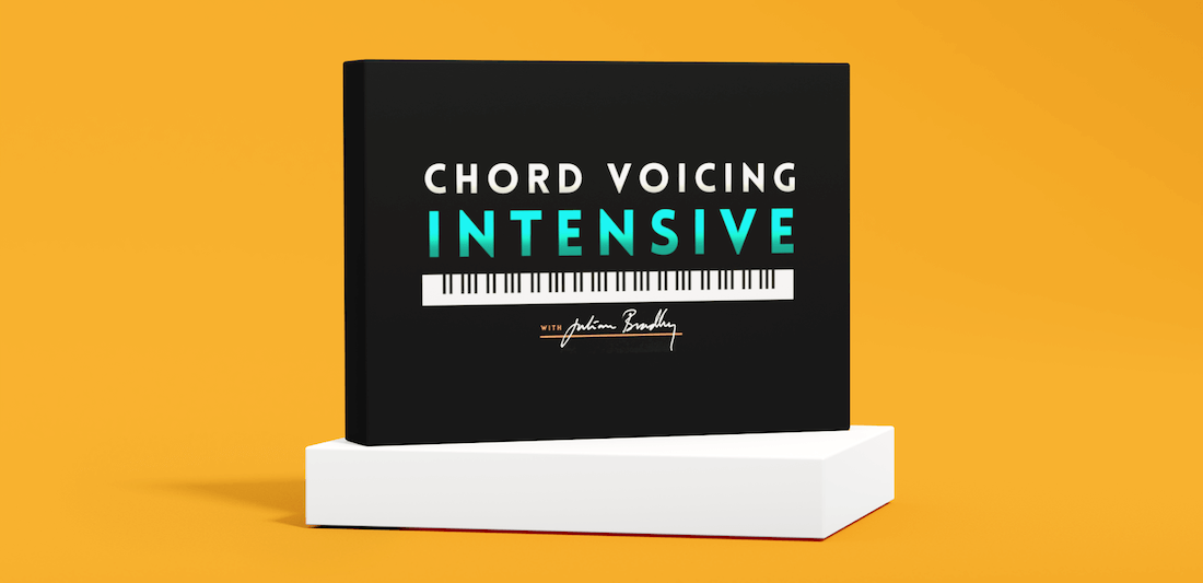 Product image of Chord Voicing Intensive - a Julian Bradley jazz piano course